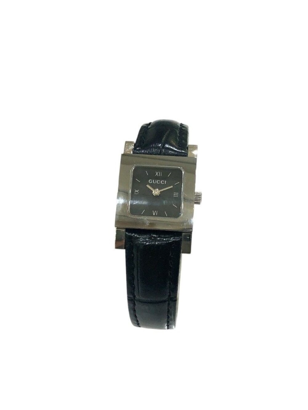 Gucci Watch Square SS Silver